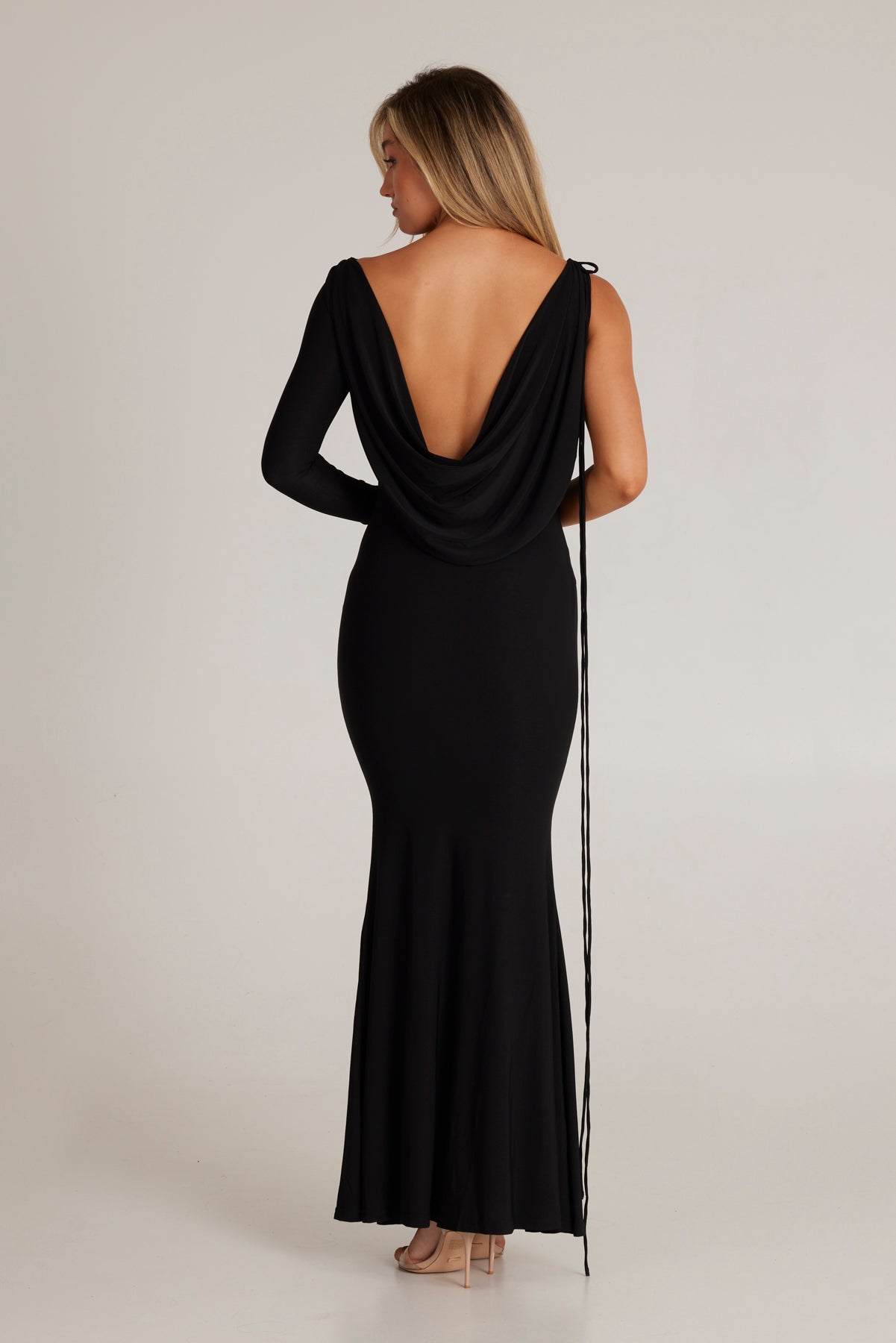 Emma Single Arm Sleeve Dress