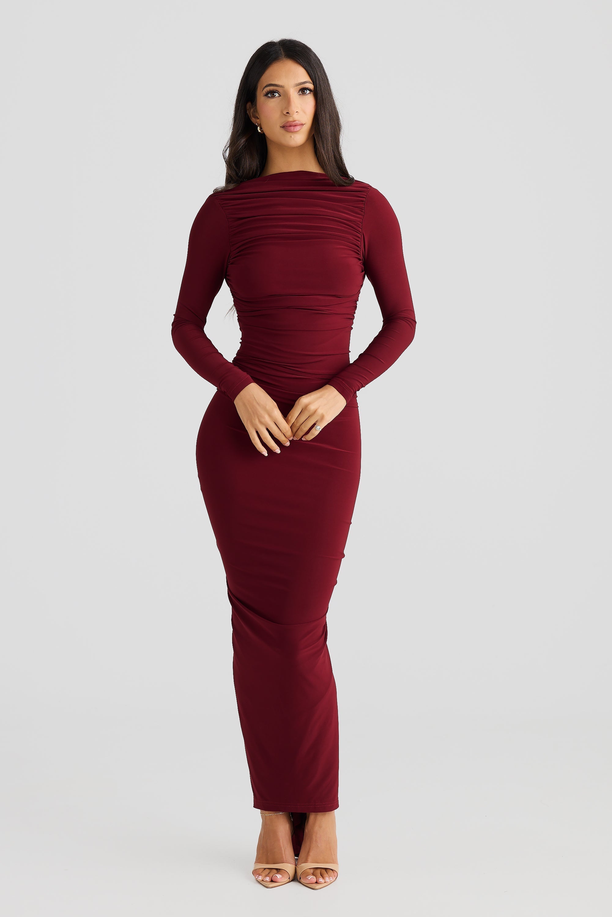 Elvy Elegant Longsleeve Dress