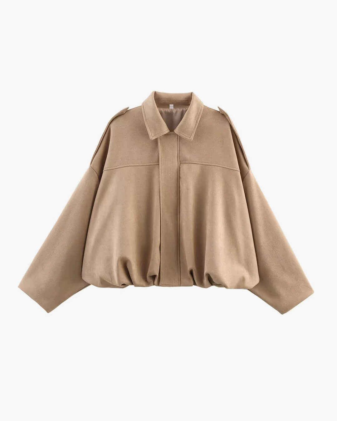 Lara Suede Bomber Jacket